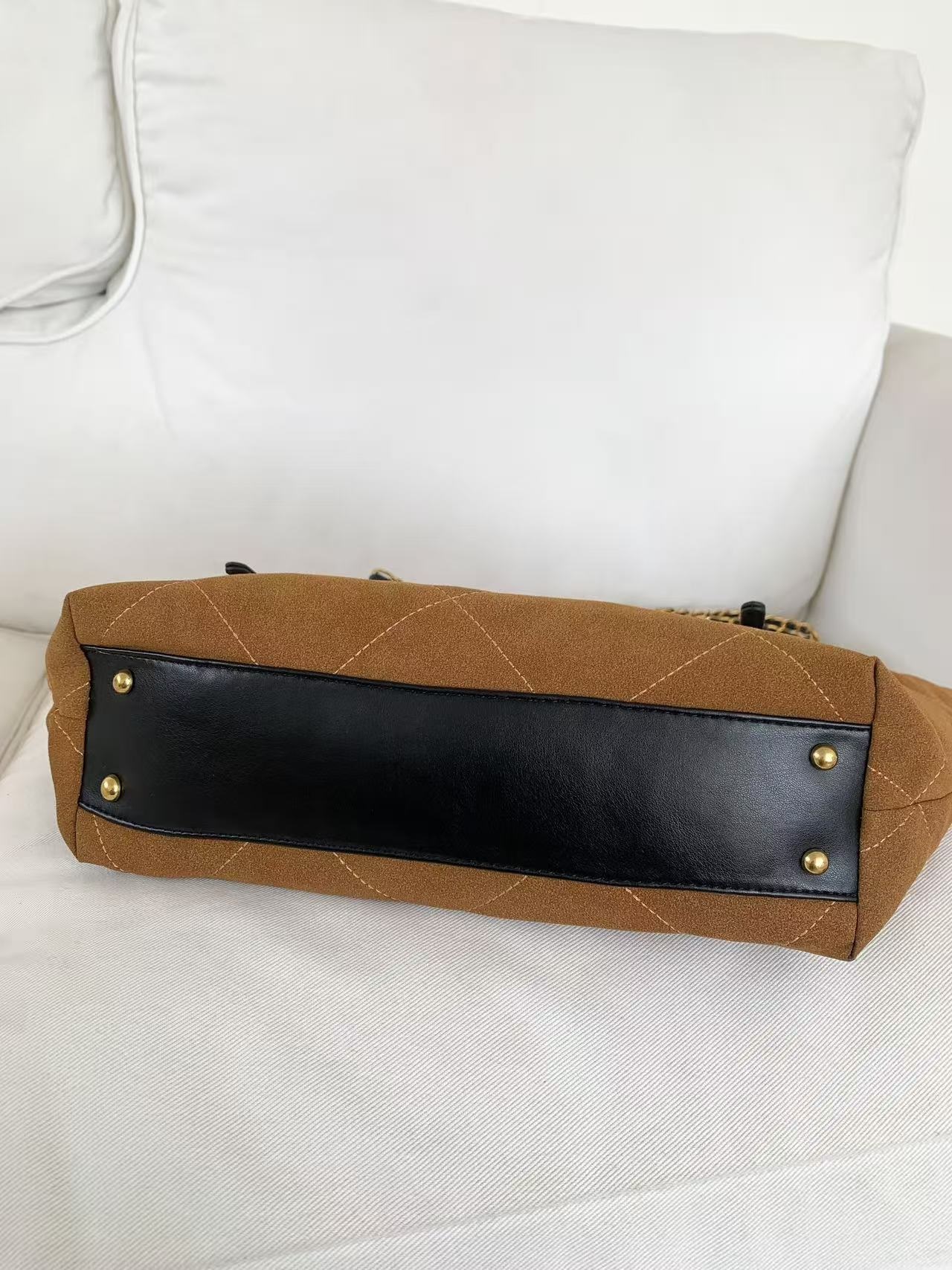 レザー調リボンチェーントートバッグ | 詳細画像11