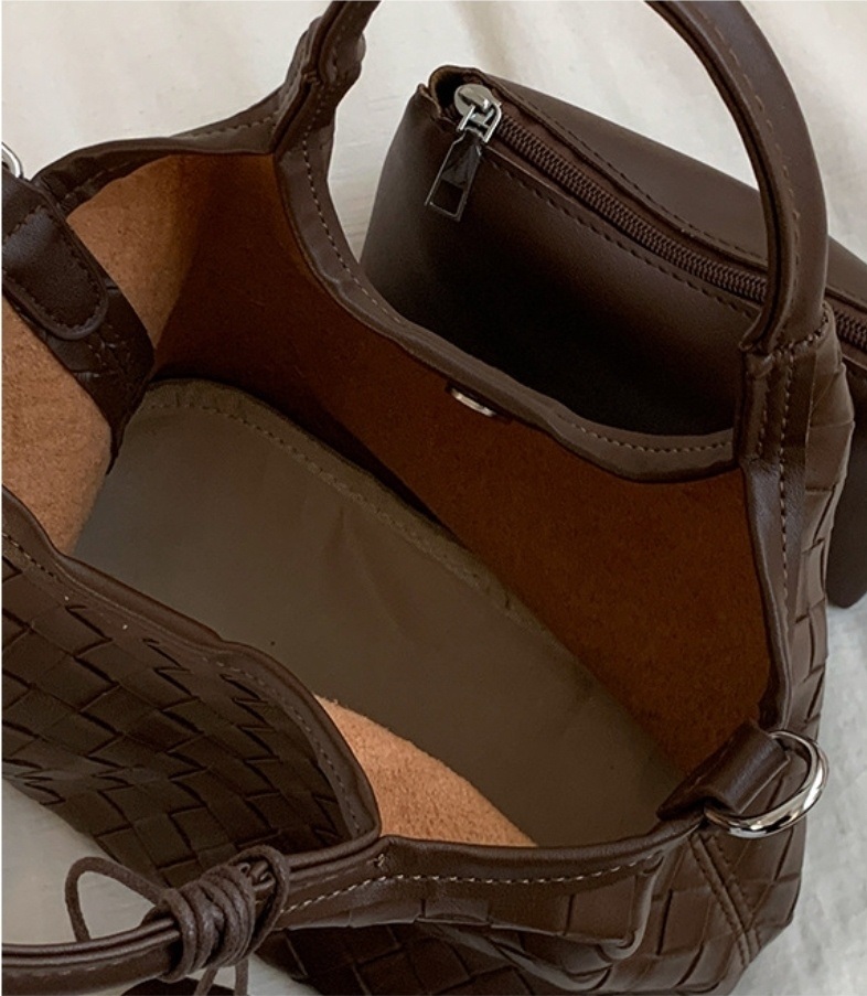 レザー調カラーショルダーバッグ | 詳細画像15