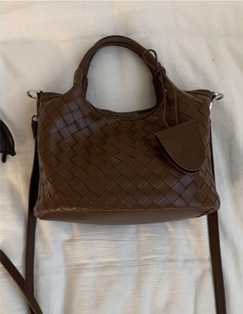 レザー調カラーショルダーバッグ | 詳細画像16