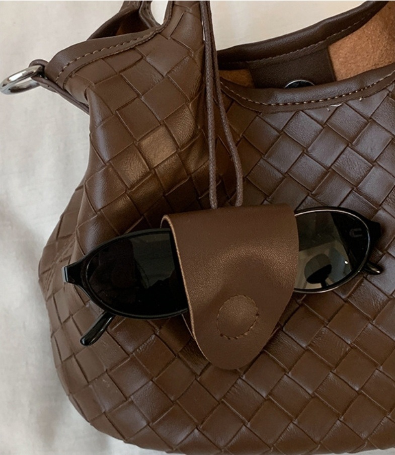 レザー調カラーショルダーバッグ | 詳細画像18