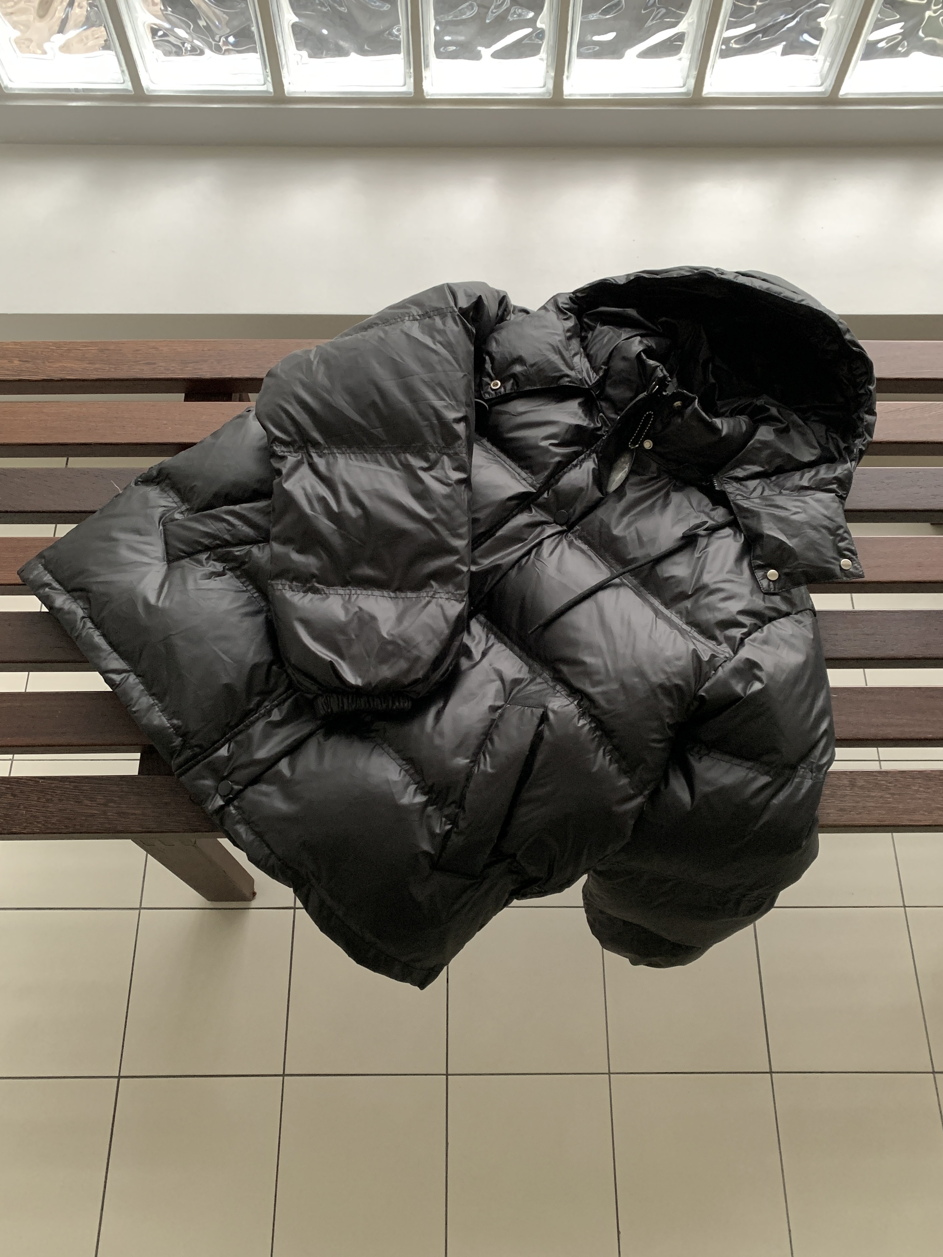 ダックダウンフードダブルジップドローコードカラーダウンジャケット | 詳細画像21