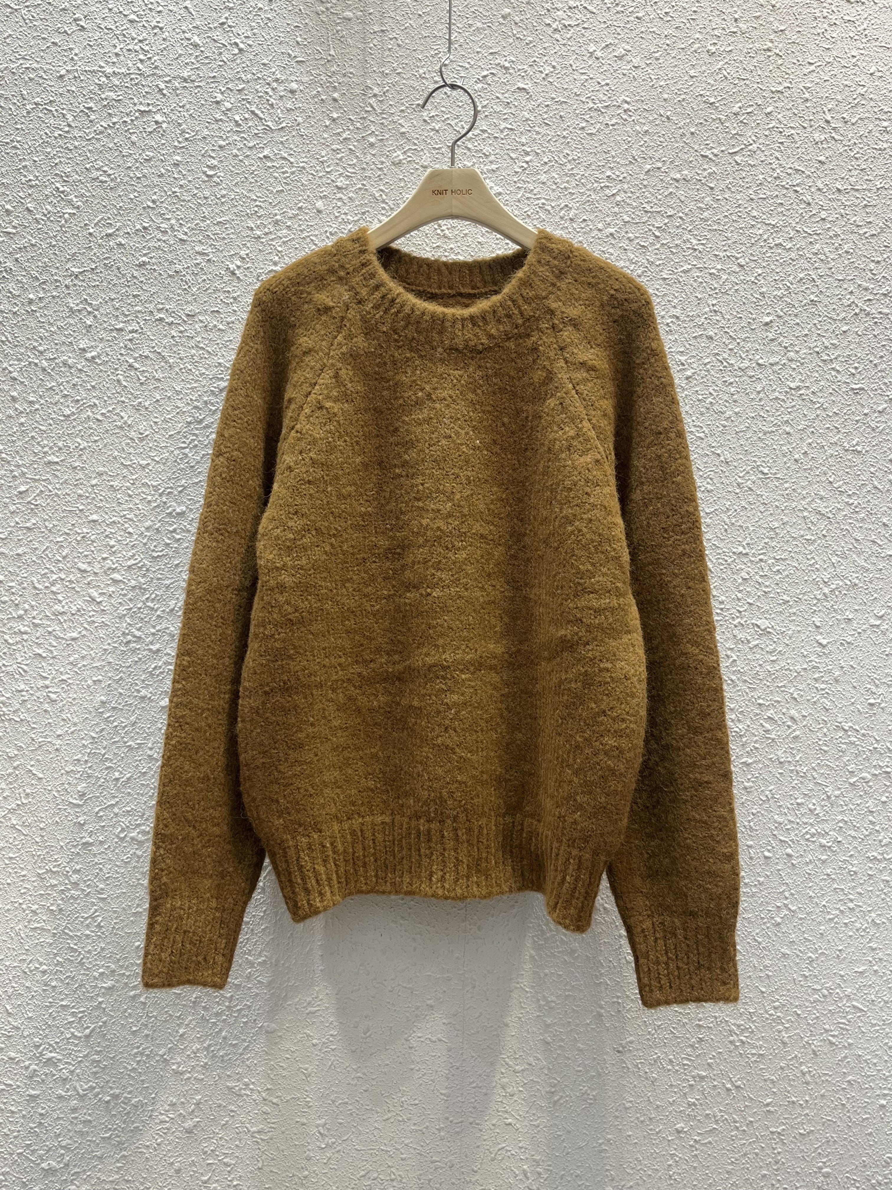 ラウンドネック無地カラーニット | 詳細画像8