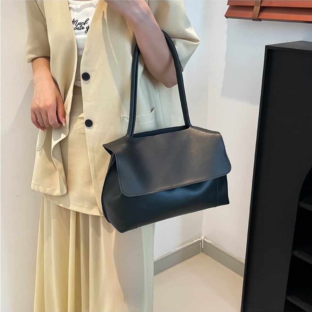 レザー調ベーシック無地ショルダーバッグストラップセット(バックルあり) | 詳細画像4