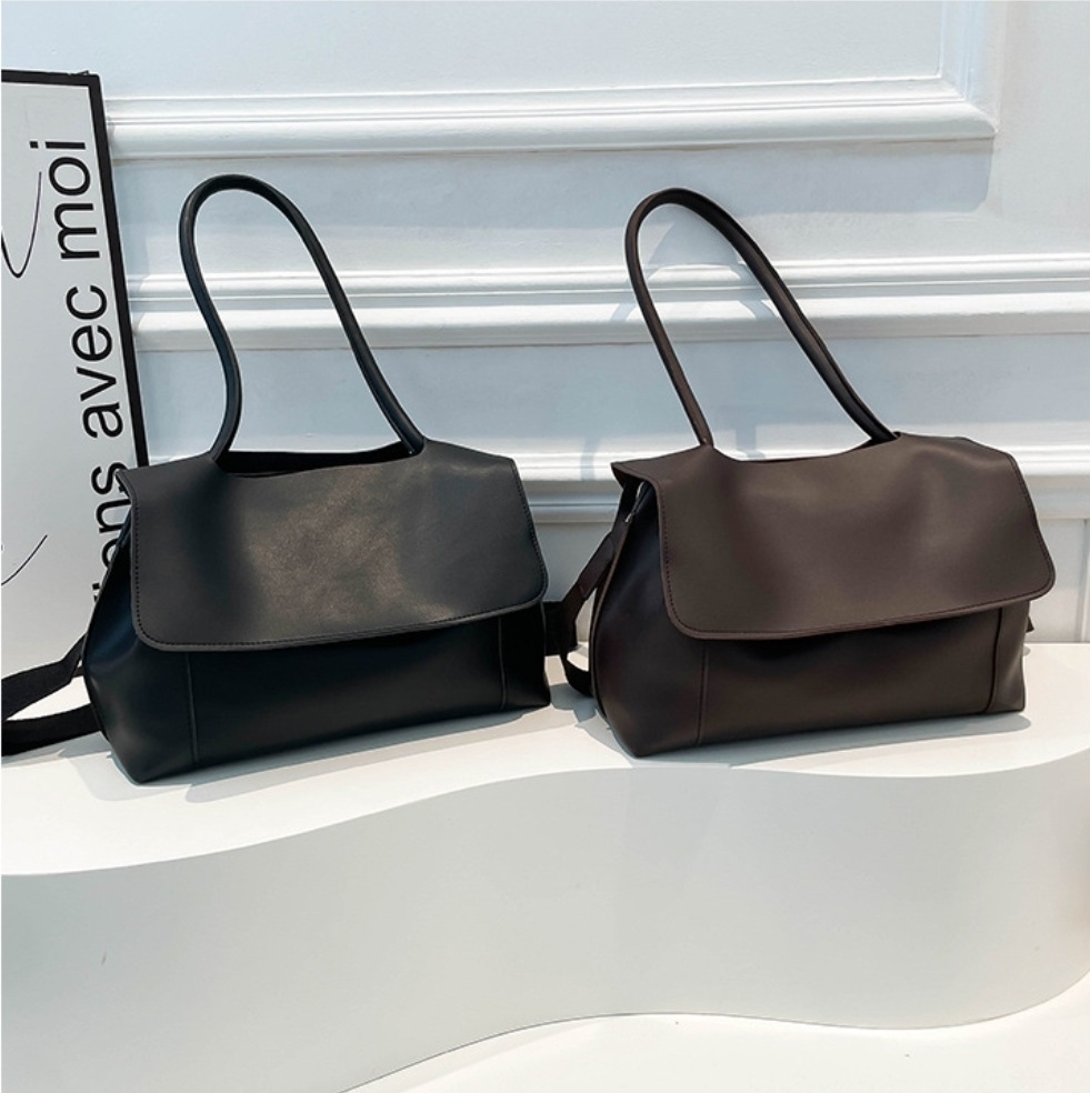 レザー調ベーシック無地ショルダーバッグストラップセット(バックルあり) | 詳細画像11