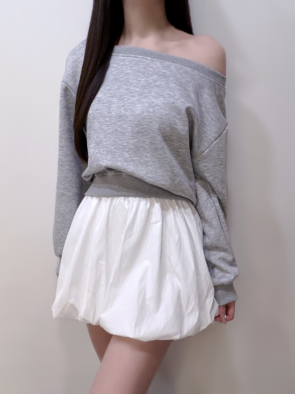 アンバランスオフショルトレーナー | 詳細画像7