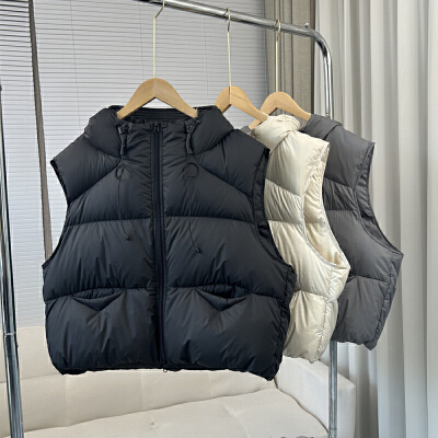 フードオーバーサイズビッグベストダウンジャケット | 詳細画像2