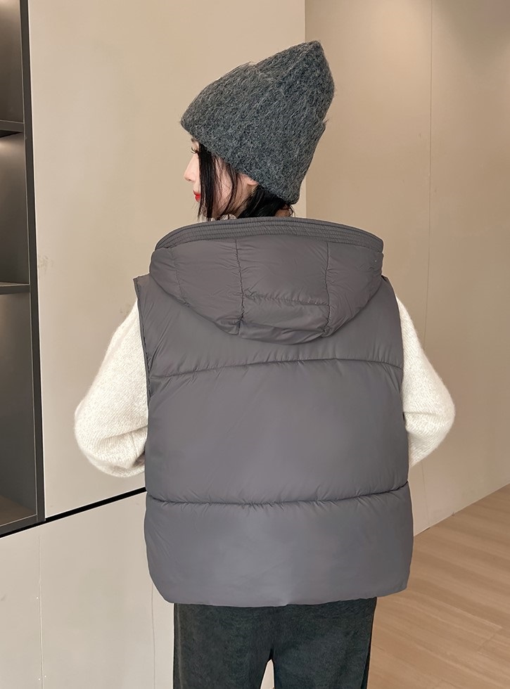 フードオーバーサイズビッグベストダウンジャケット | 詳細画像18