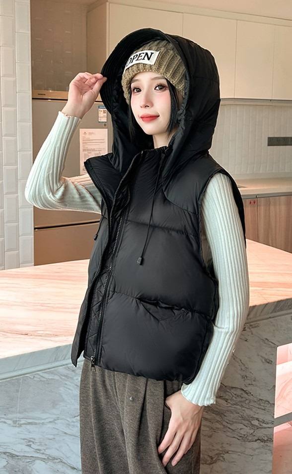 フードオーバーサイズビッグベストダウンジャケット | 詳細画像21