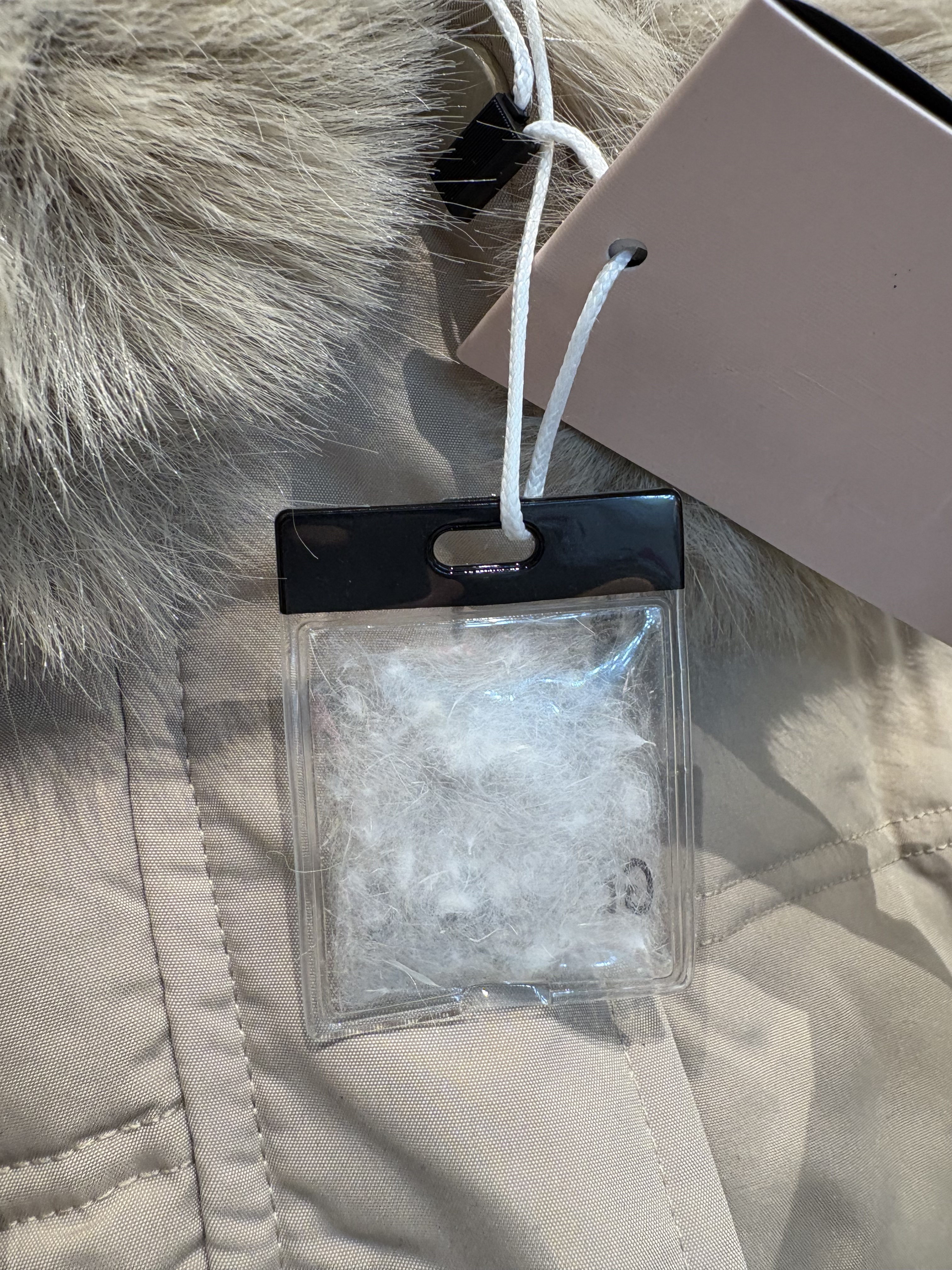 ダックダウンフードロングダウンジャケットベルト付 | 詳細画像16