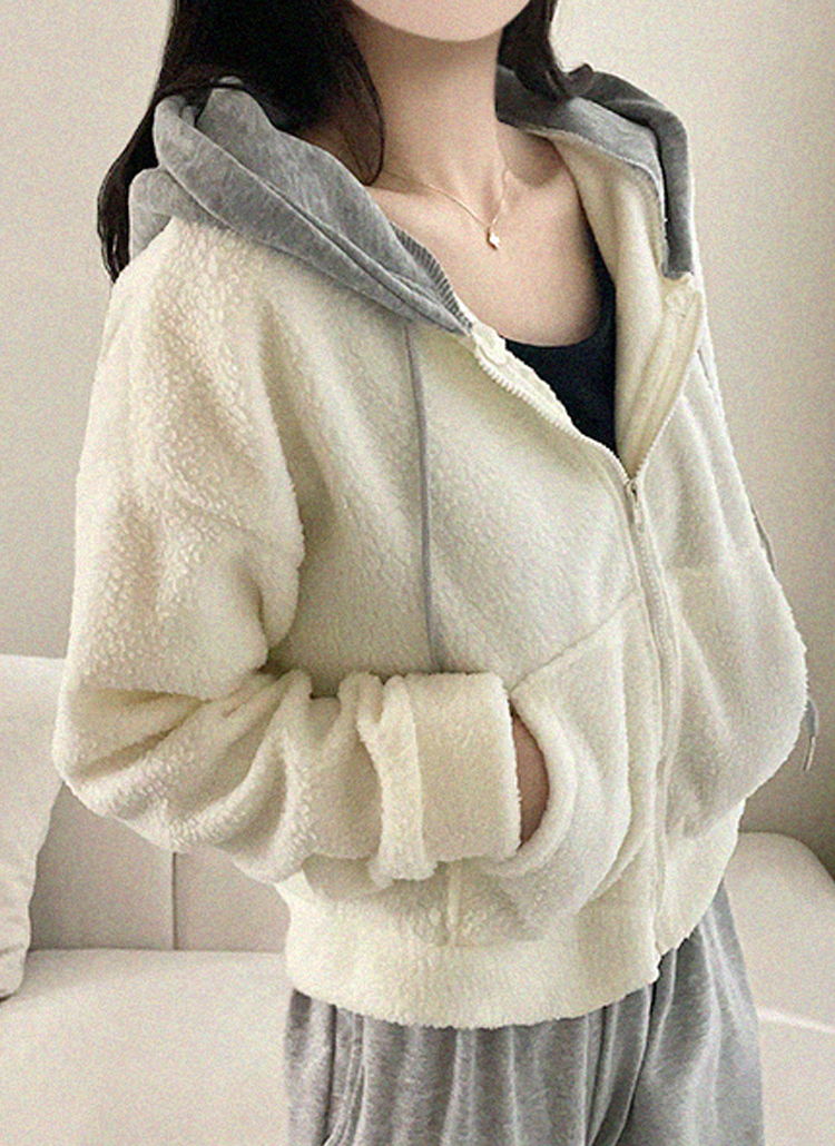 近年✨フォクシー　シルク　ファン　パーカー　フード　ジップアップ　ポケット FOXEY フォクシー Knit Parka Hoodie Fan ニット サイズ40 コットン