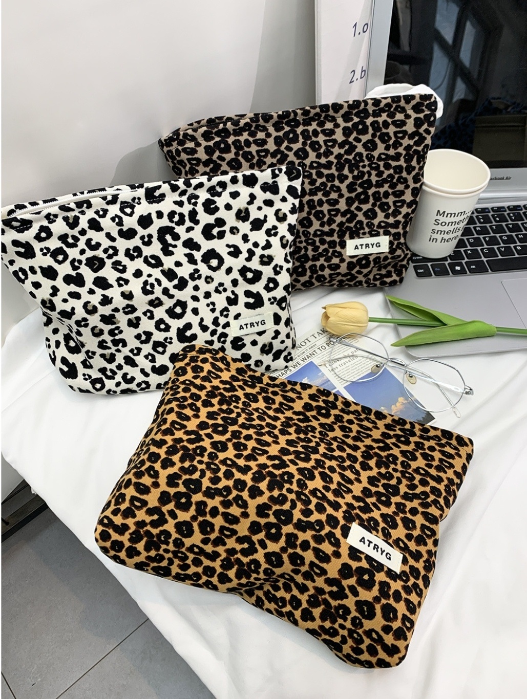 ジップアップレオパードポーチ | 詳細画像7