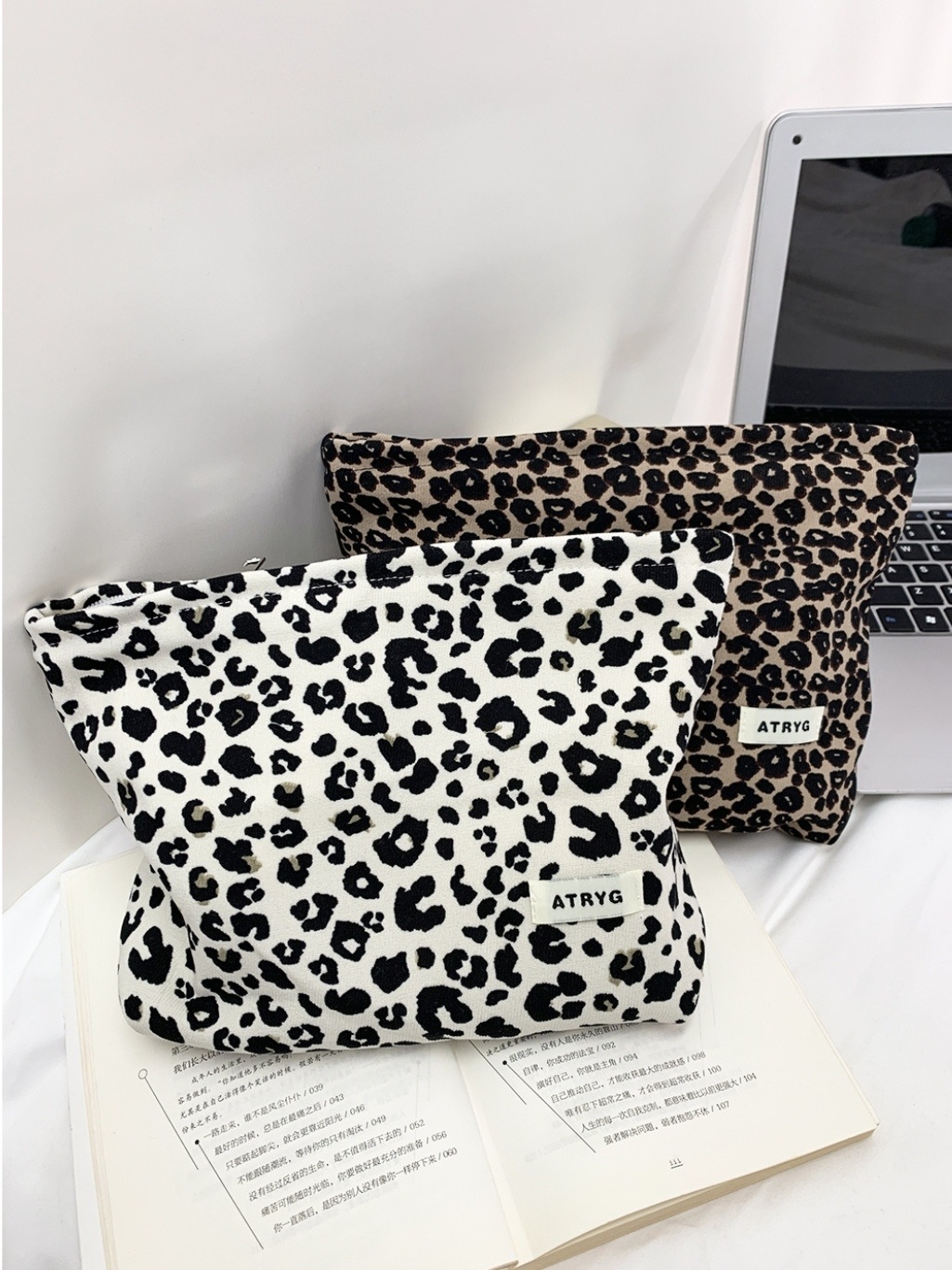 ジップアップレオパードポーチ | 詳細画像8