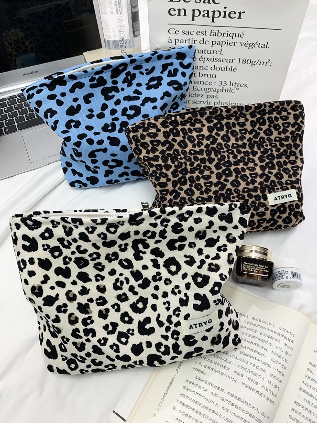 ジップアップレオパードポーチ | 詳細画像9