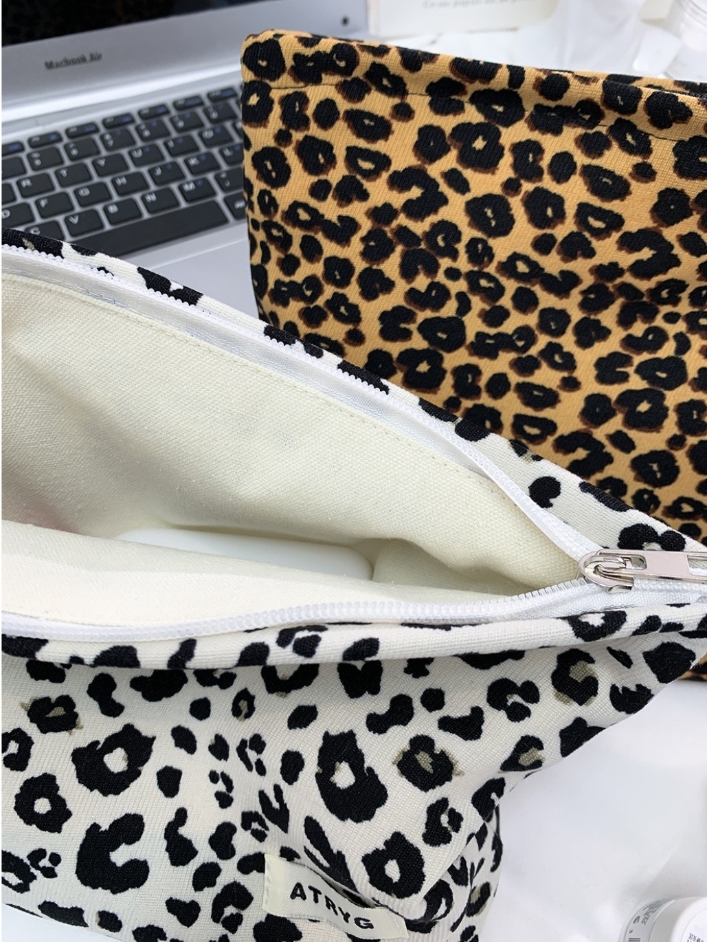 ジップアップレオパードポーチ | 詳細画像14