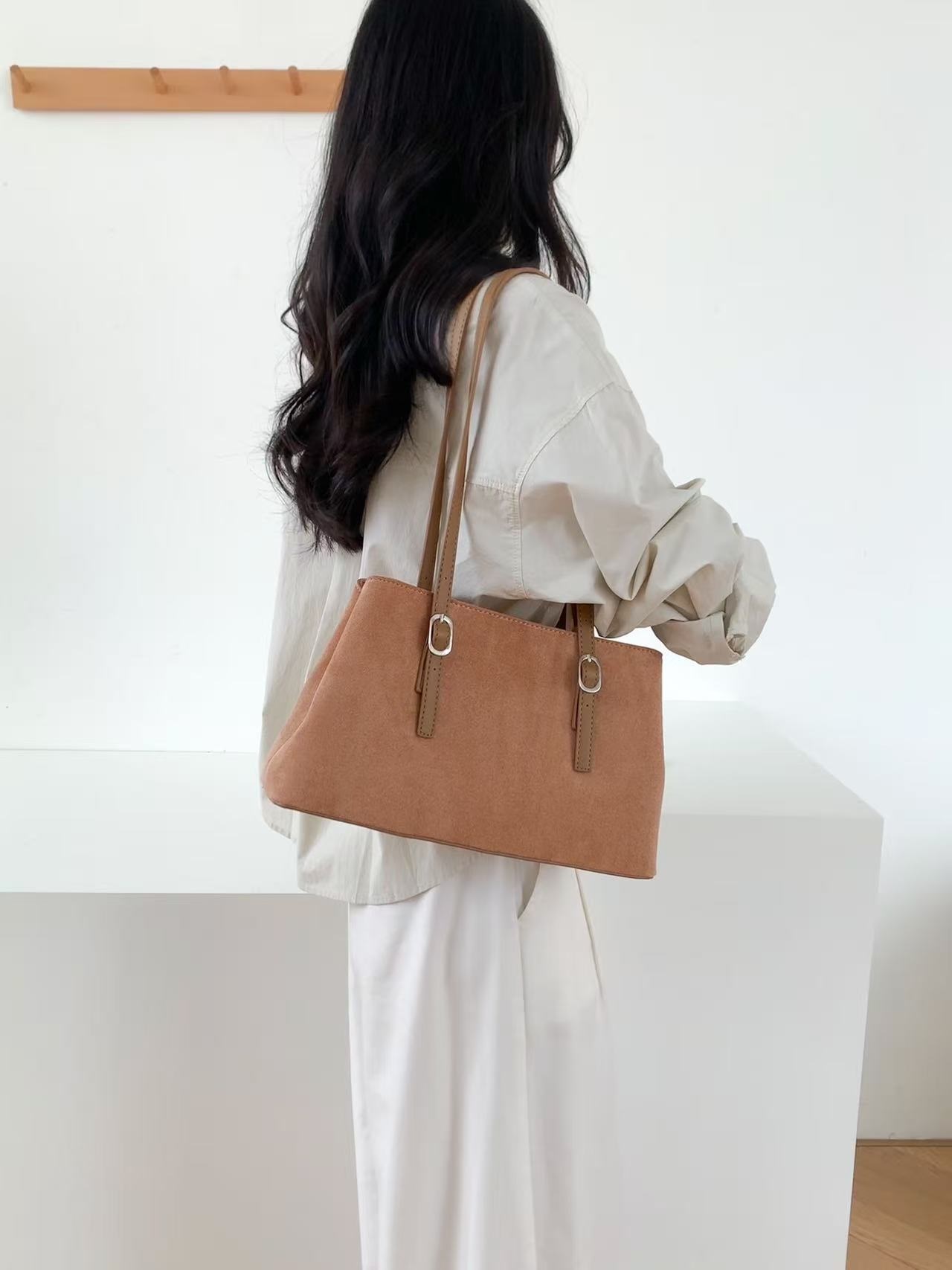 スエード調トートバッグ | 詳細画像2