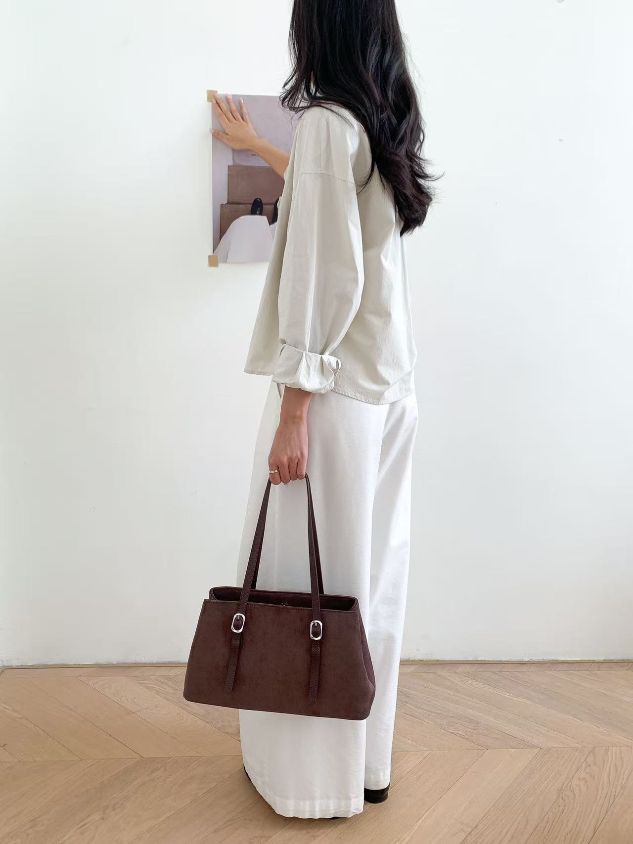 スエード調トートバッグ | 詳細画像7