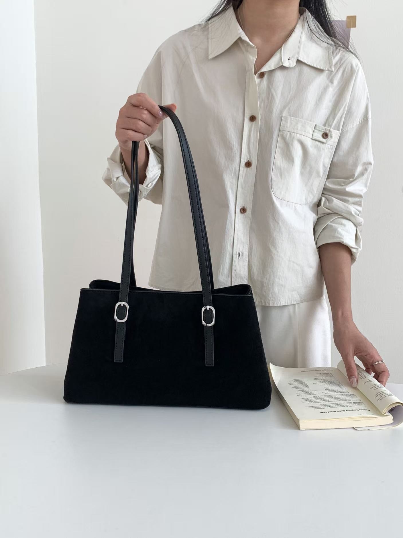 スエード調トートバッグ | 詳細画像9