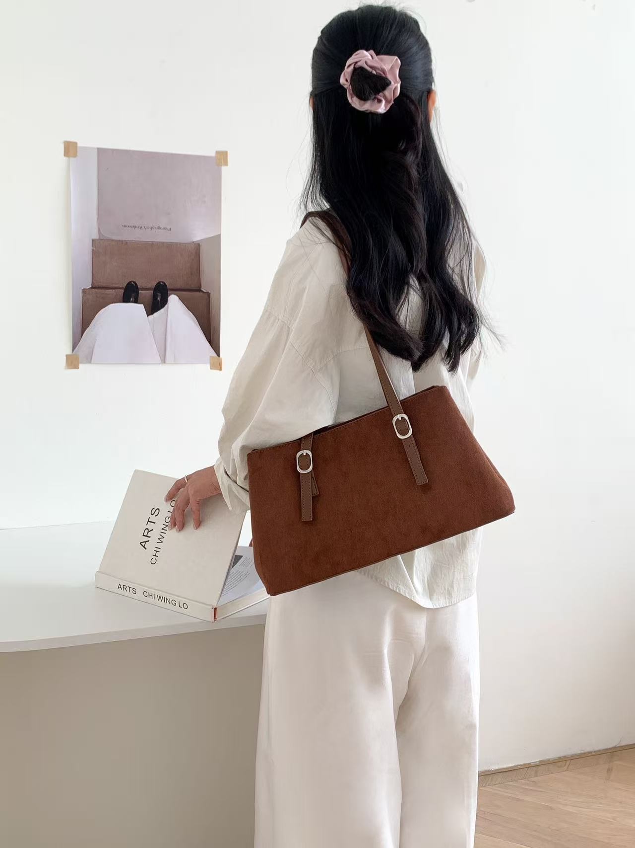 スエード調トートバッグ | 詳細画像13