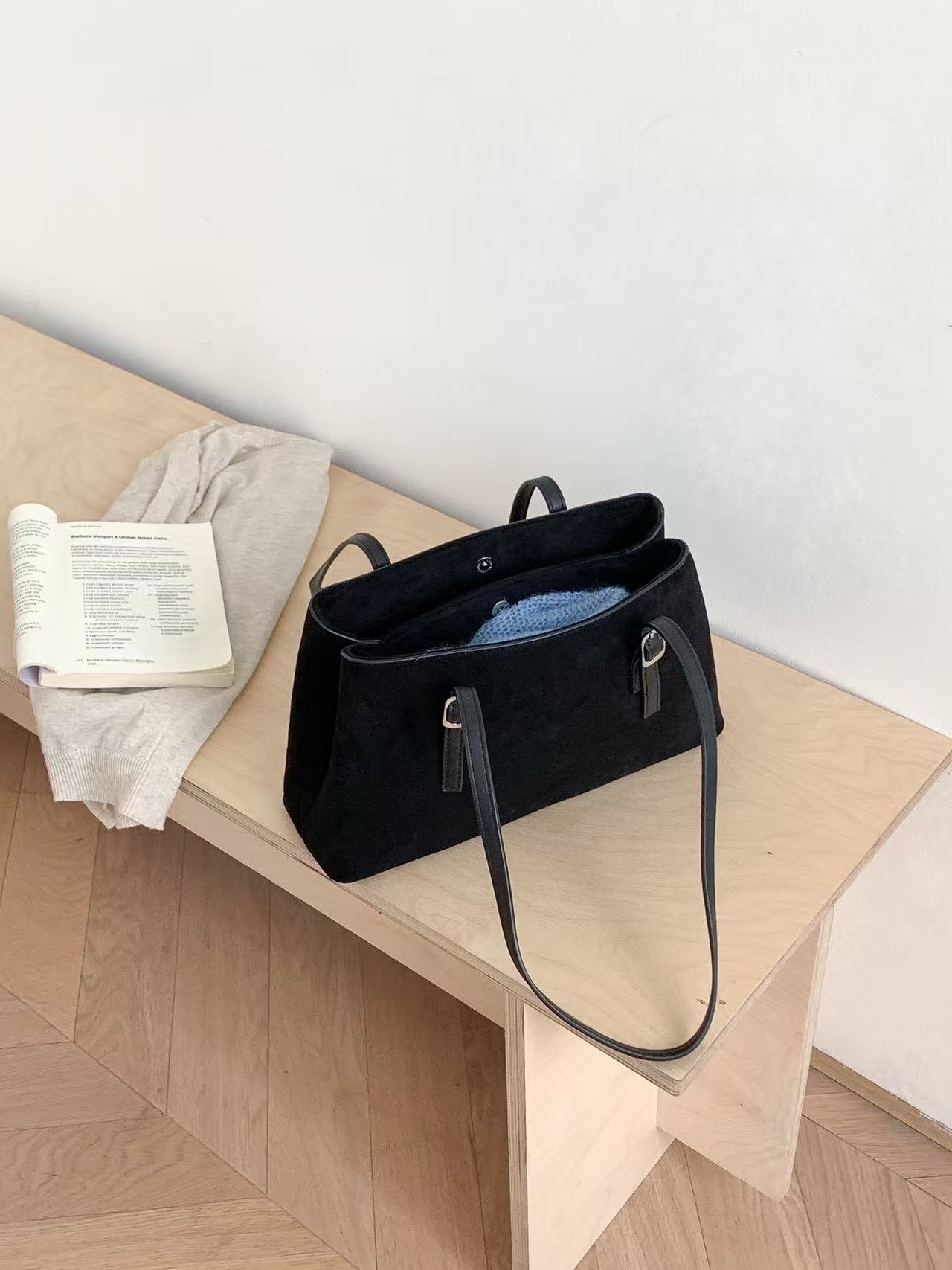 スエード調トートバッグ | 詳細画像14