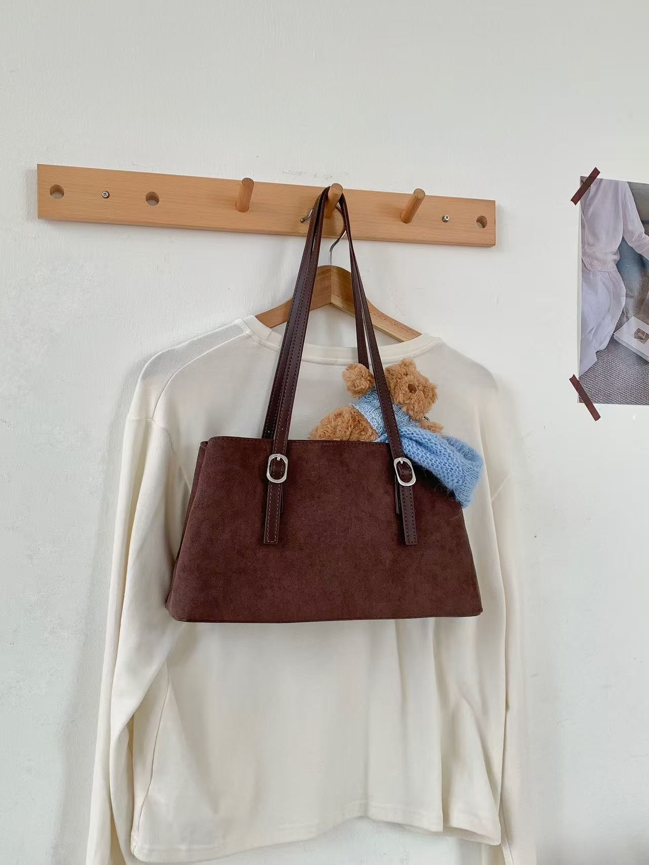 スエード調トートバッグ | 詳細画像17