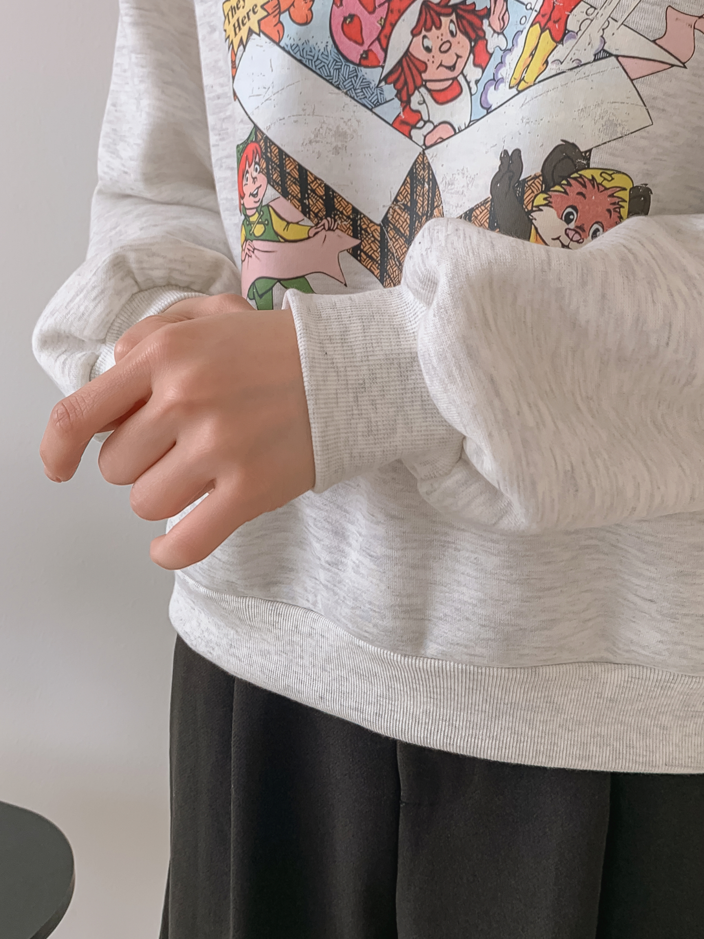 裏起毛ラウンドネックルーズ長袖ロゴスウェット | 詳細画像28