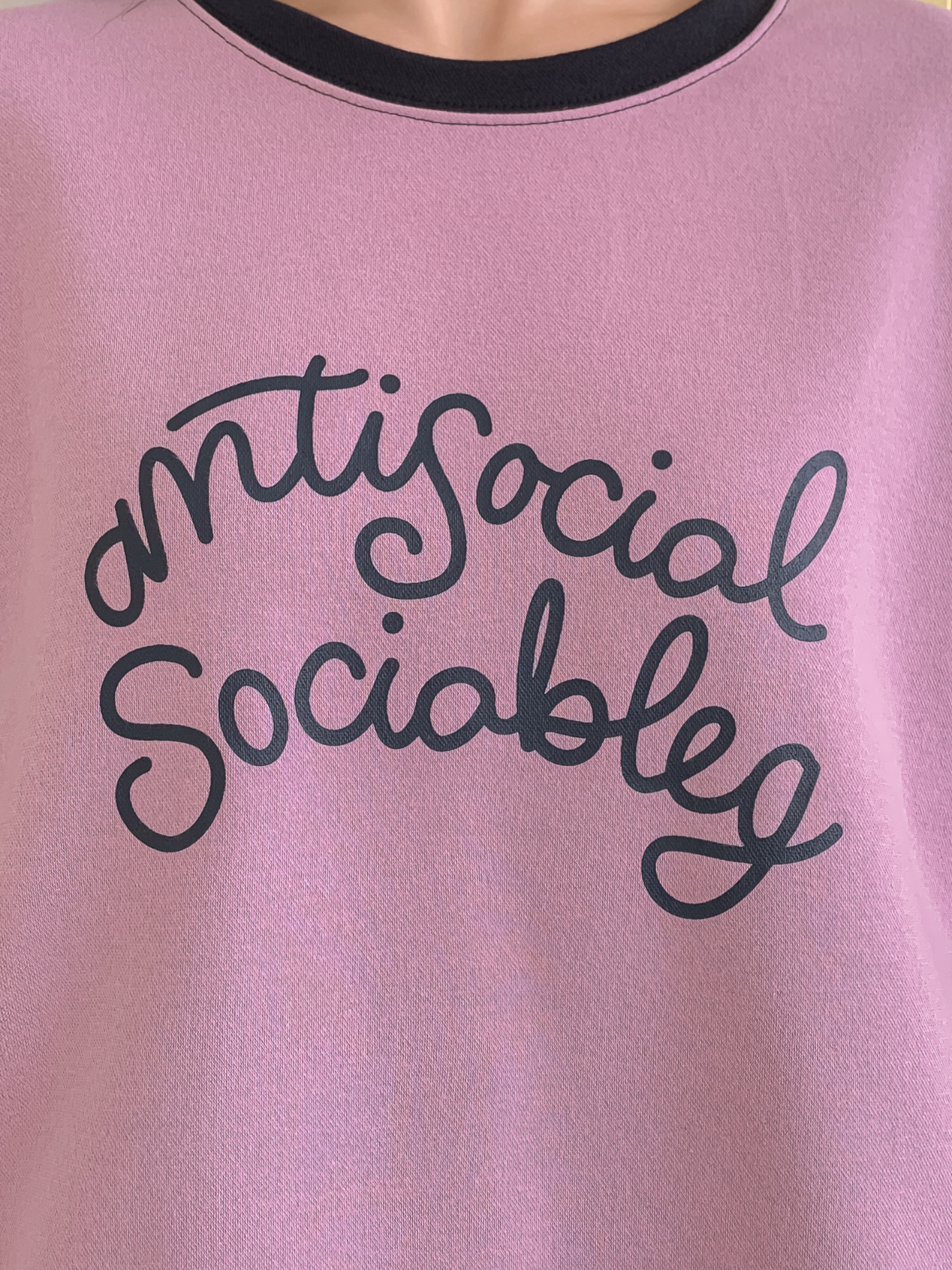 ラウンドネック長袖配色Tシャツ | 詳細画像24