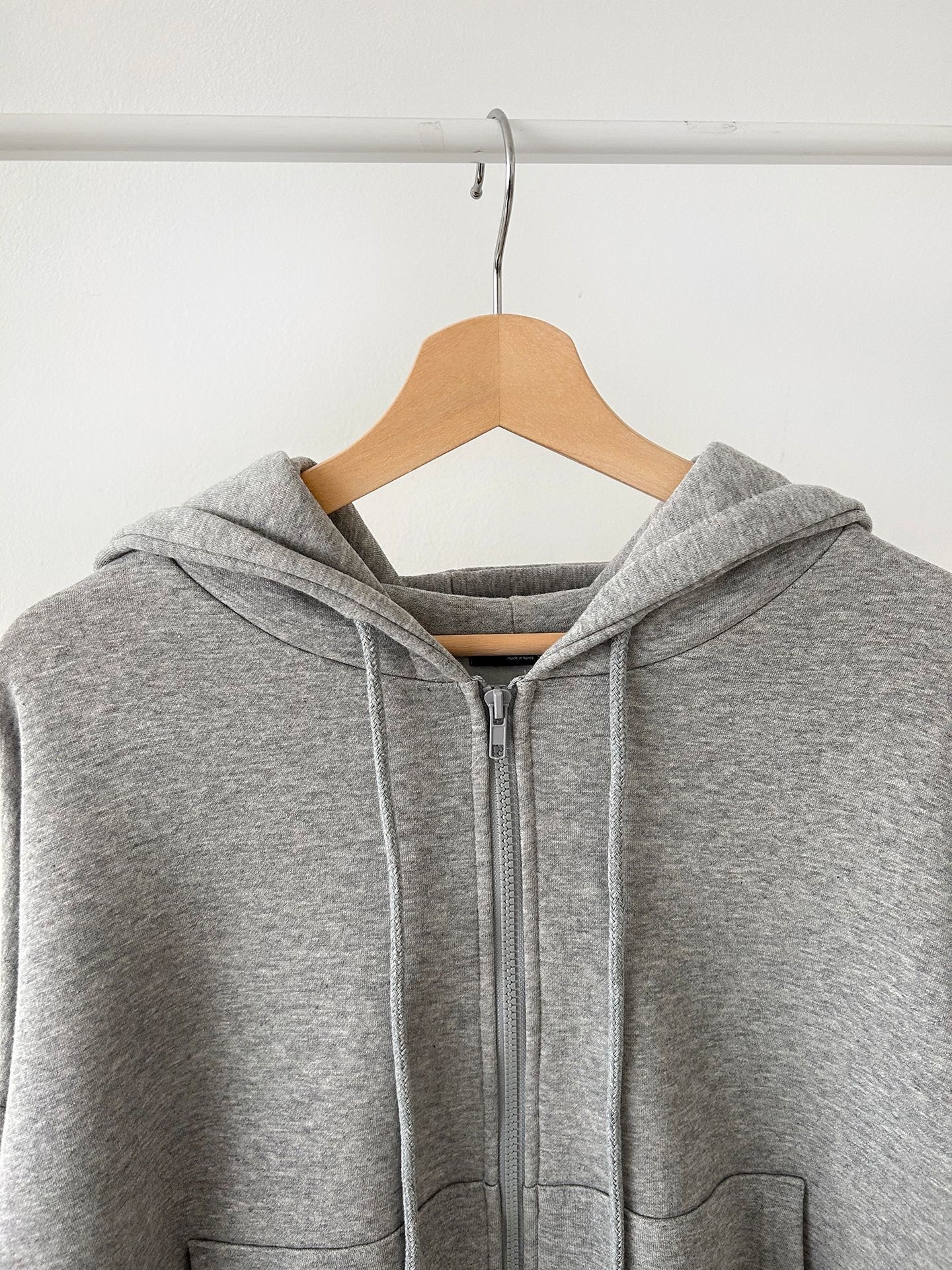 裏起毛ジップアップフードウエストゴム長袖ストレートワイドセットアップトレーニング | 詳細画像31