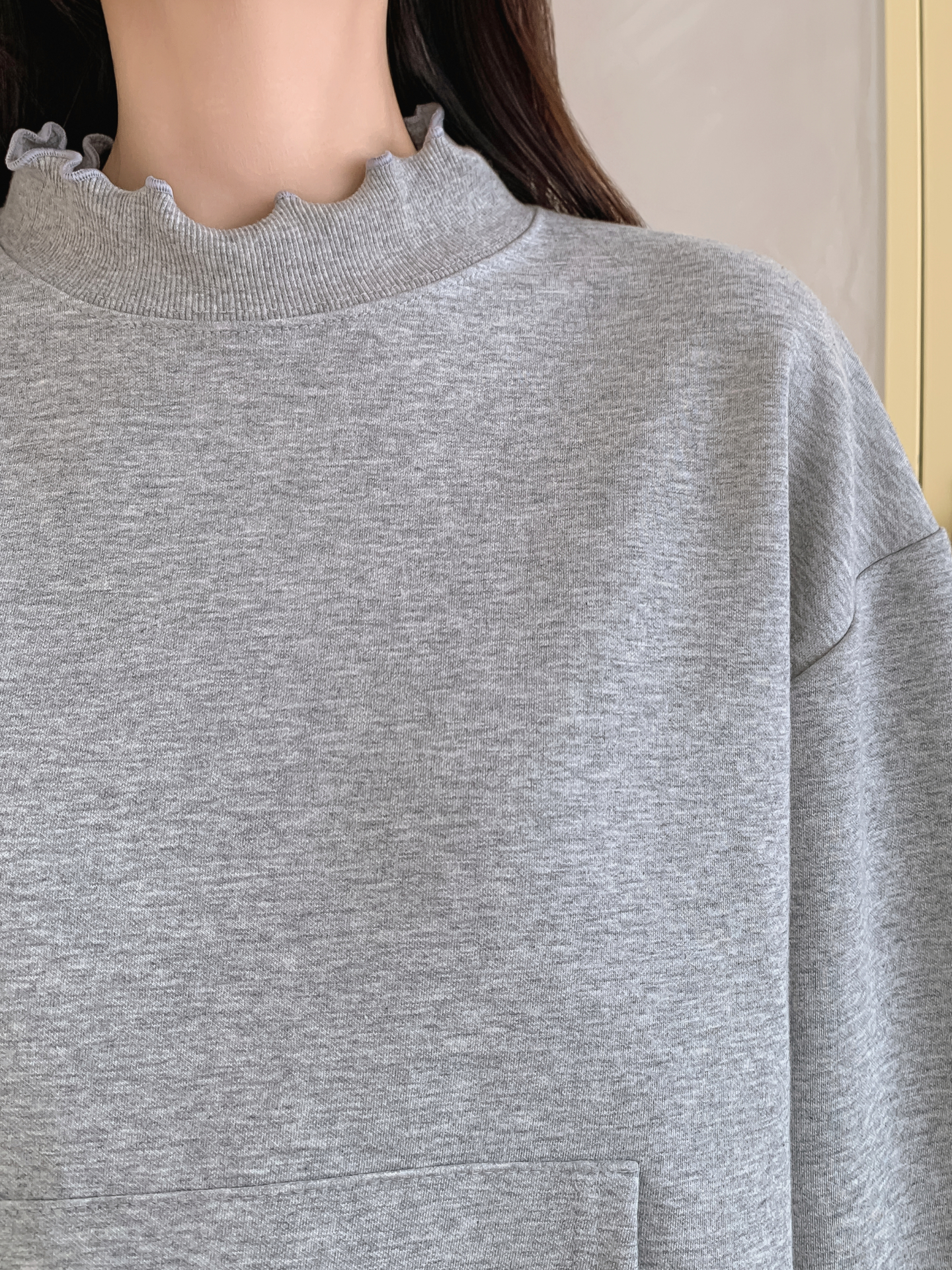 ハーフネックルーズ長袖スウェットトレーニング | 詳細画像7