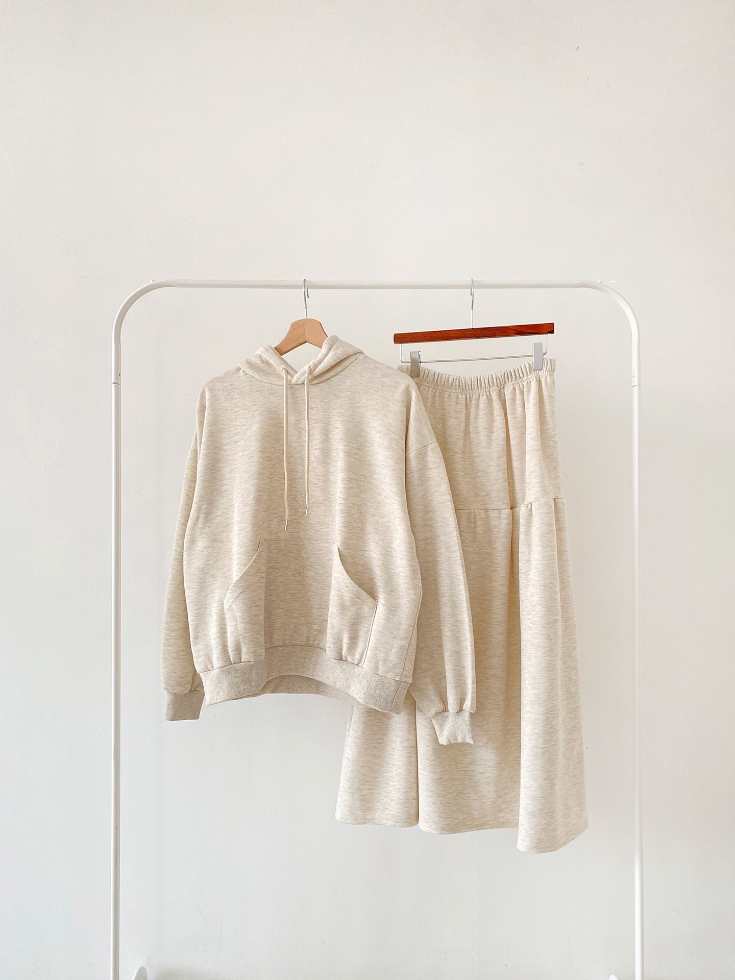 フードポケットウエストゴムロングカラーセットアップ | 詳細画像29