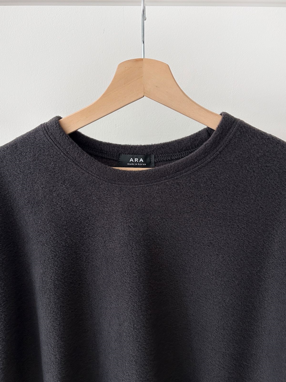 フリースラウンドネックウエストゴム長袖ジョガーカラーセットアップ | 詳細画像49