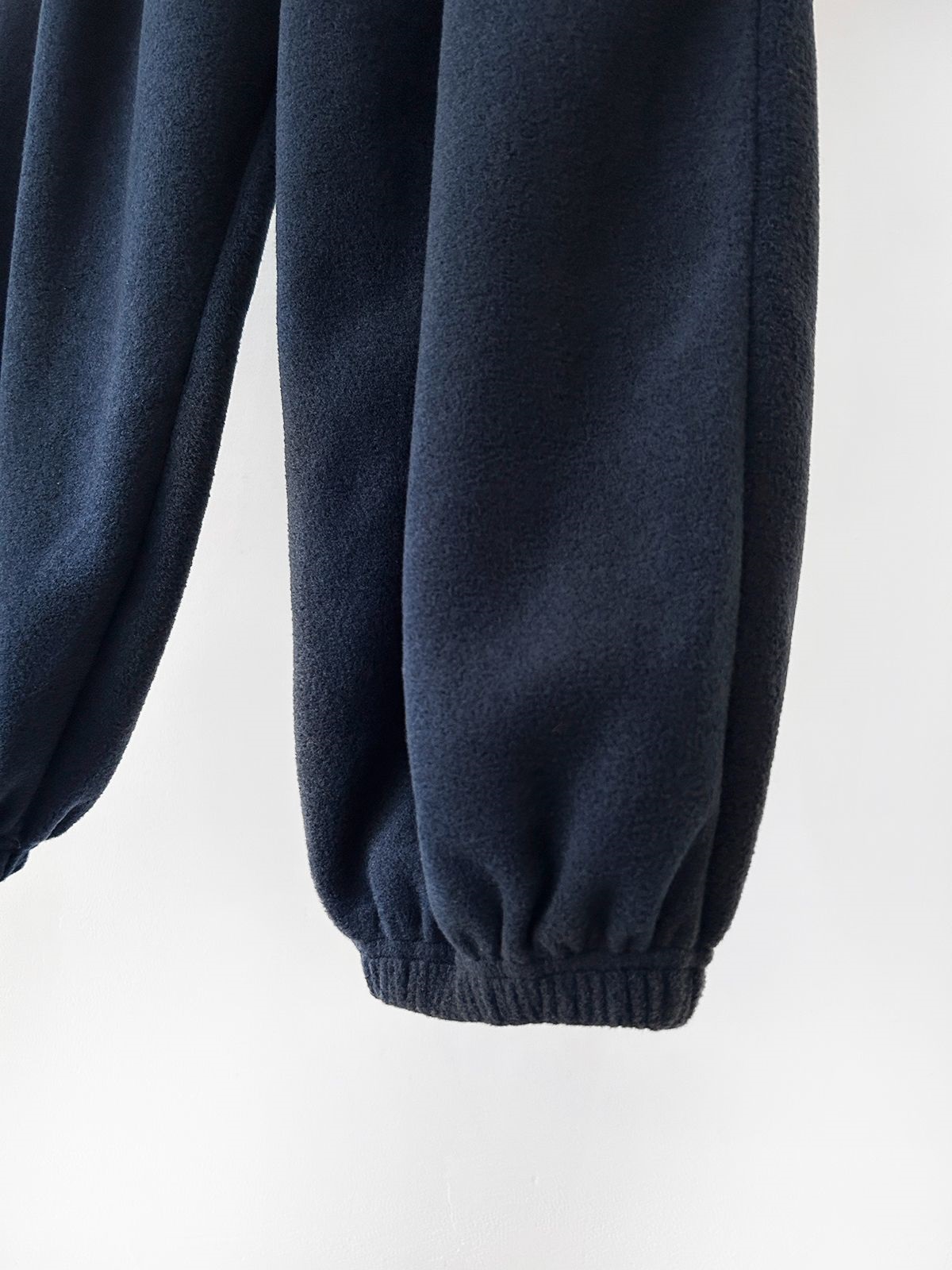 フリースハイネックハーフジップウエストゴムジョガーカラーセットアップ | 詳細画像41