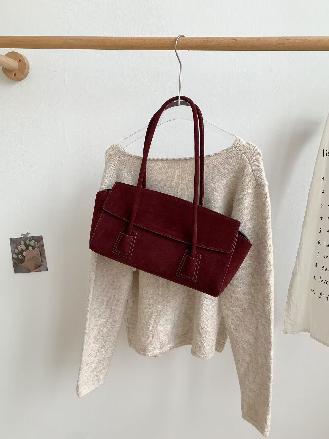 スエード調カラートートバッグ | 詳細画像2