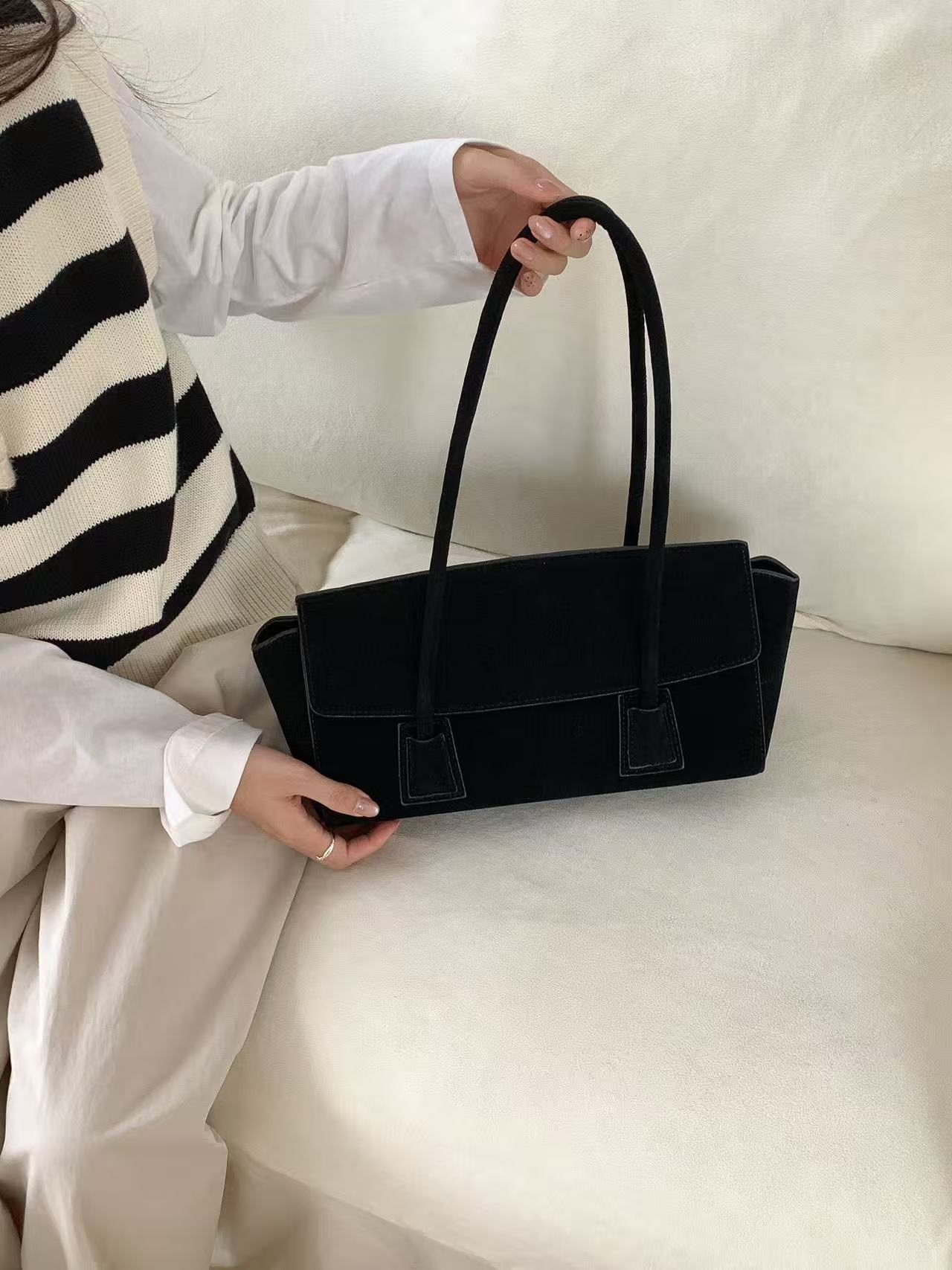 スエード調カラートートバッグ | 詳細画像8