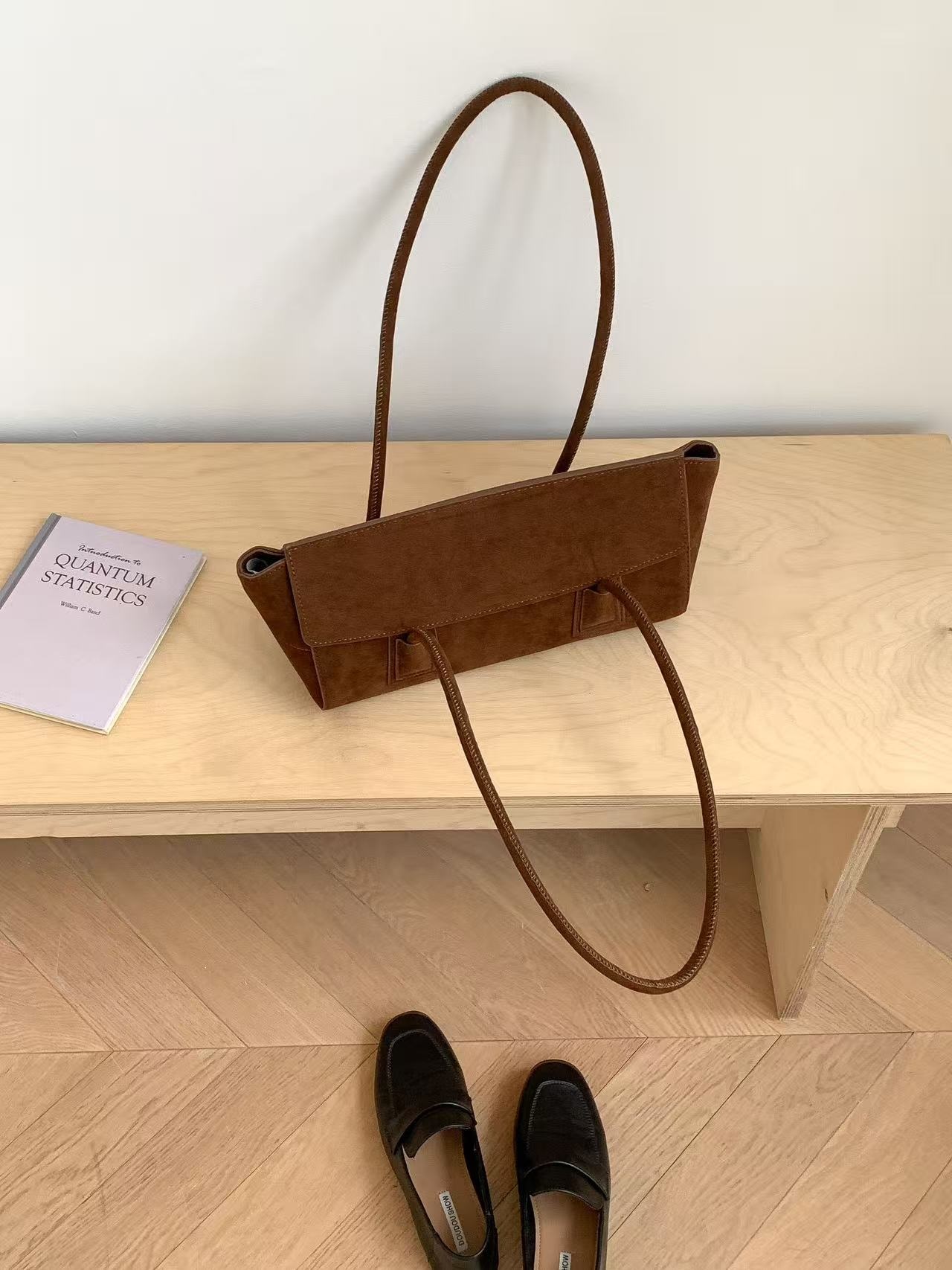 スエード調カラートートバッグ | 詳細画像9