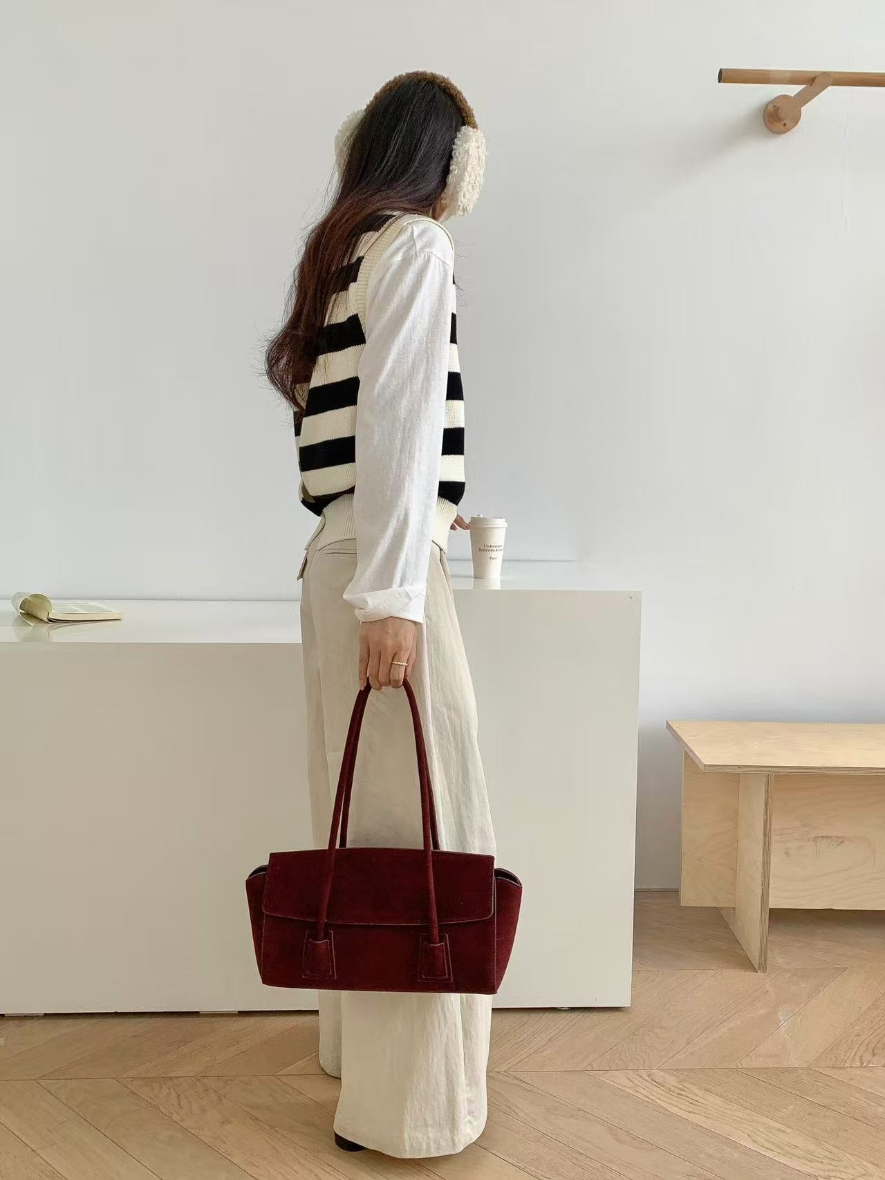 スエード調カラートートバッグ | 詳細画像15