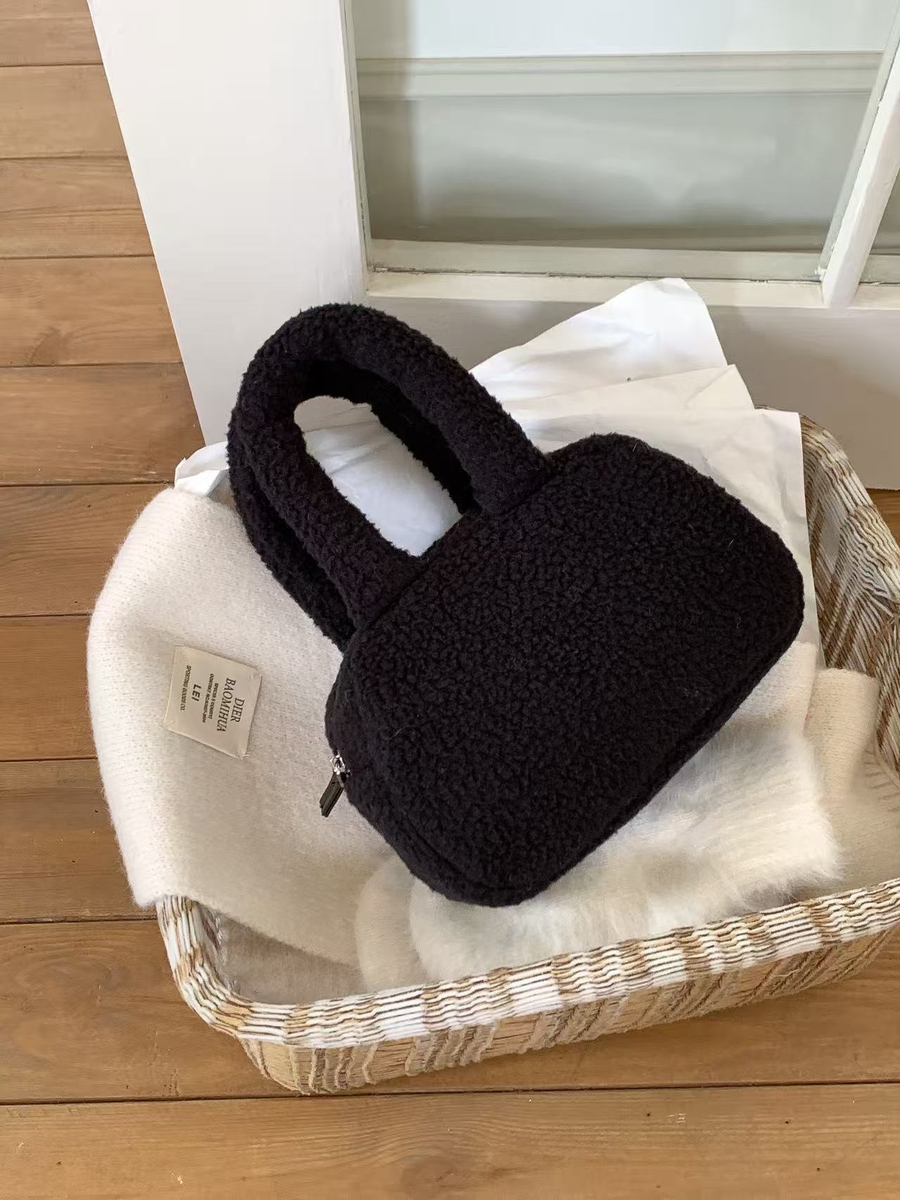 ボアカラーハンドバッグ | 詳細画像15