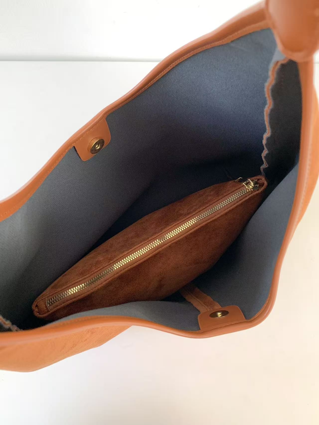 スエード調ベーシックカラートートバッグ | 詳細画像14