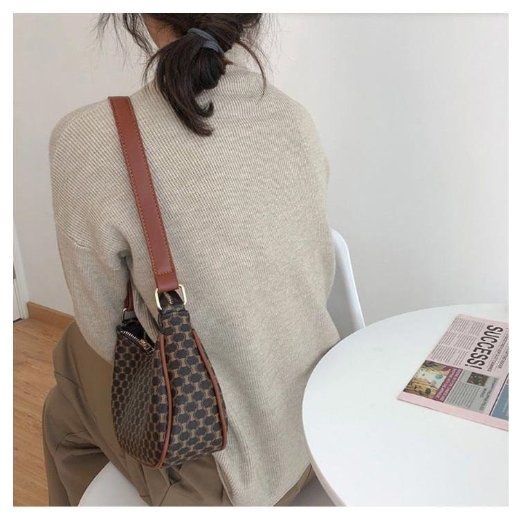 リブタートルネックドロップショルダーニット | 詳細画像4