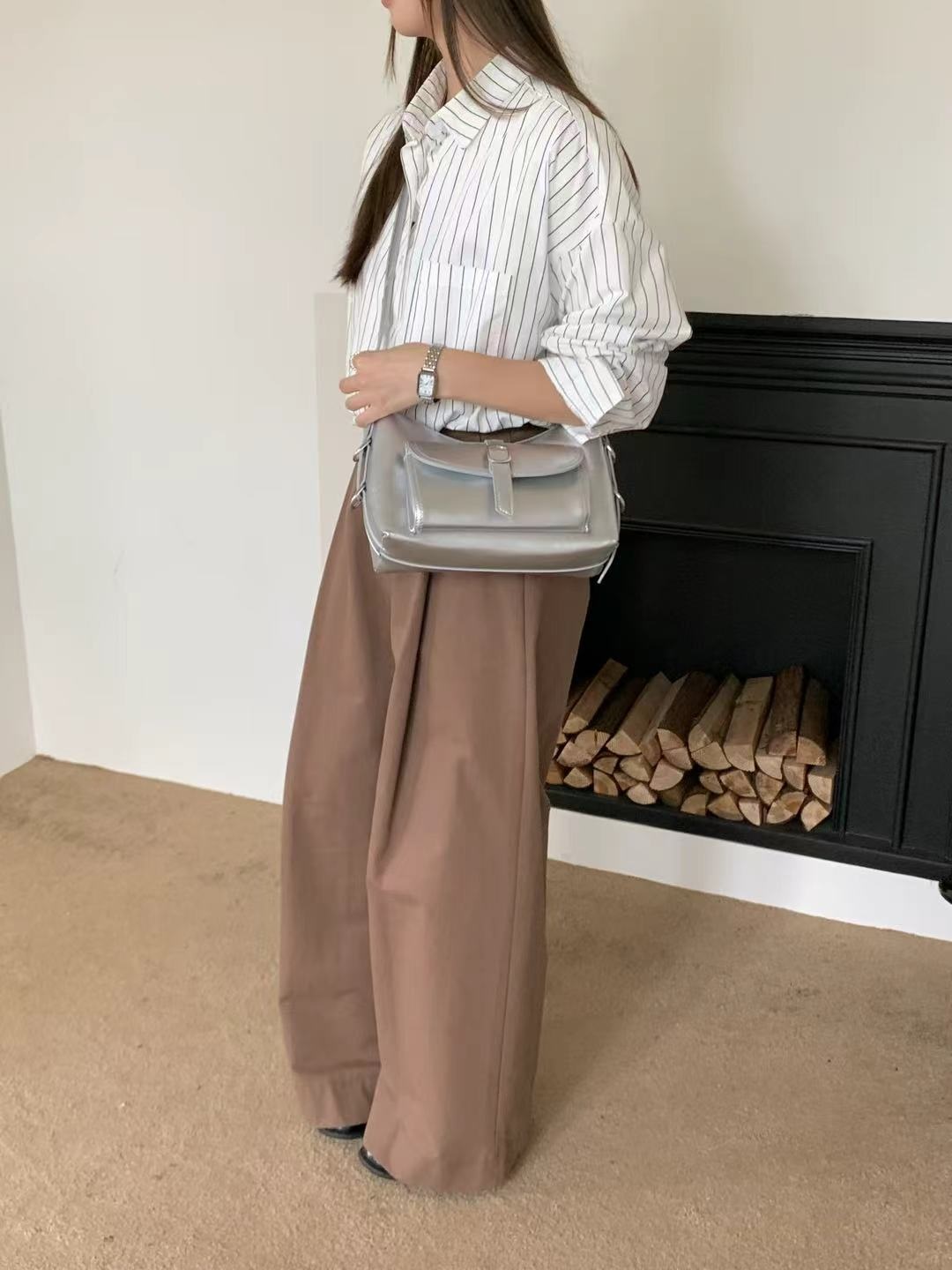 リボングロスカラーショルダーバッグ | 詳細画像6