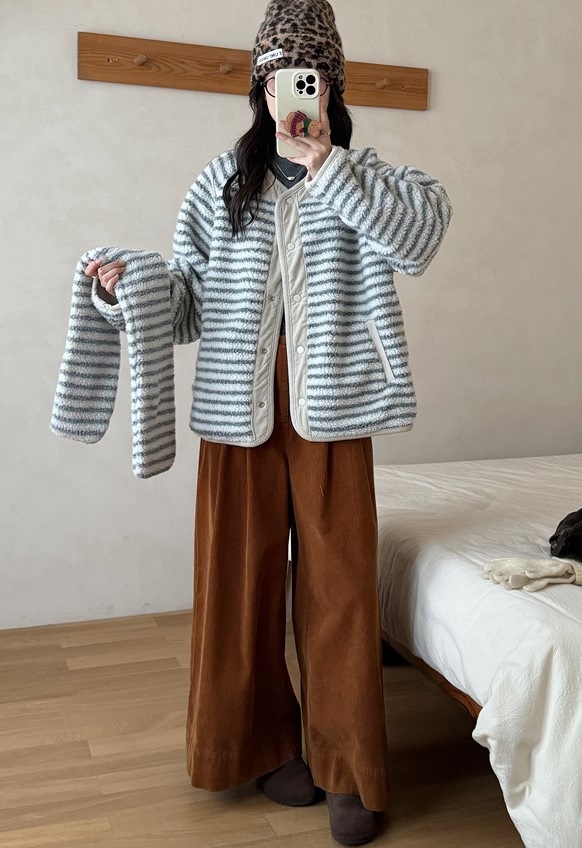 リバーシブルマフラー付ジャンパー | 詳細画像2