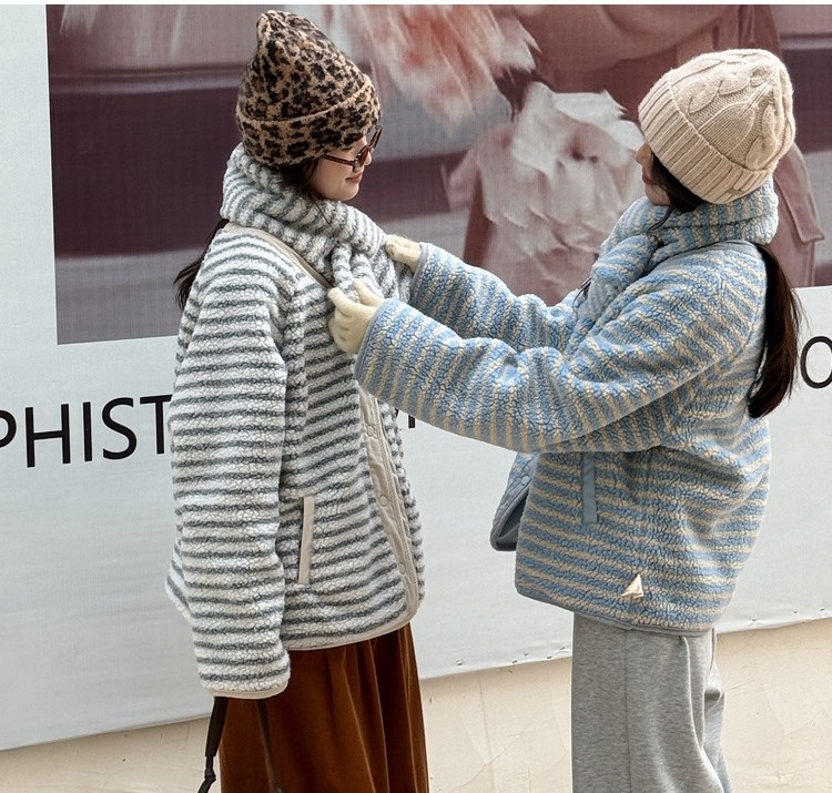 リバーシブルマフラー付ジャンパー | 詳細画像6