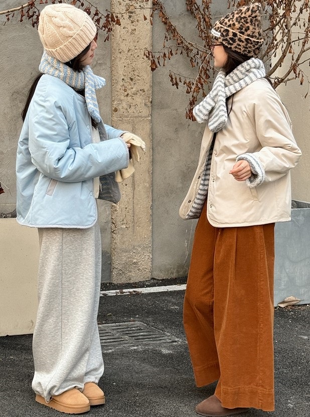 リバーシブルマフラー付ジャンパー | 詳細画像11