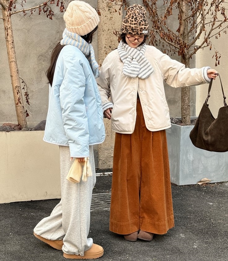 リバーシブルマフラー付ジャンパー | 詳細画像13