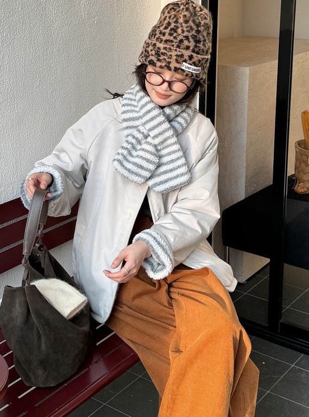 リバーシブルマフラー付ジャンパー | 詳細画像14