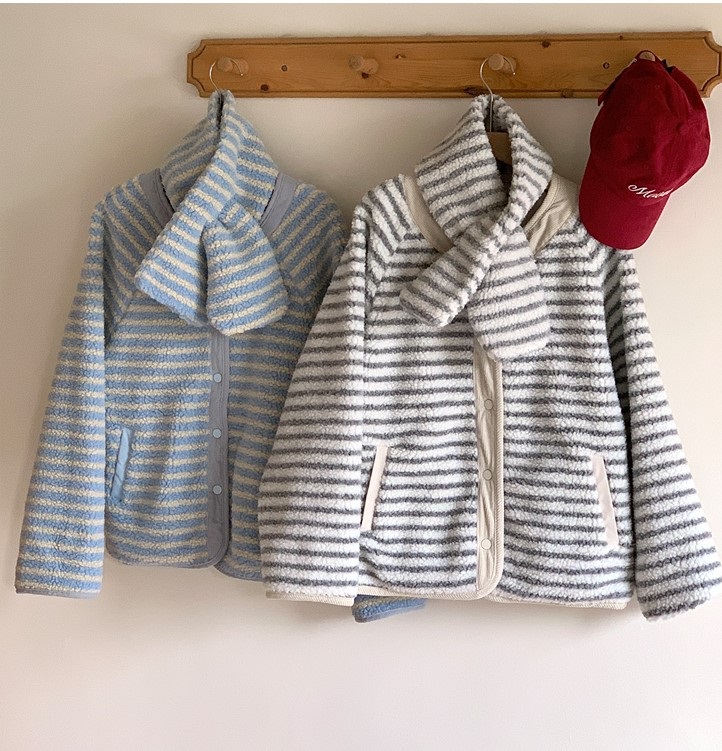 リバーシブルマフラー付ジャンパー | 詳細画像16