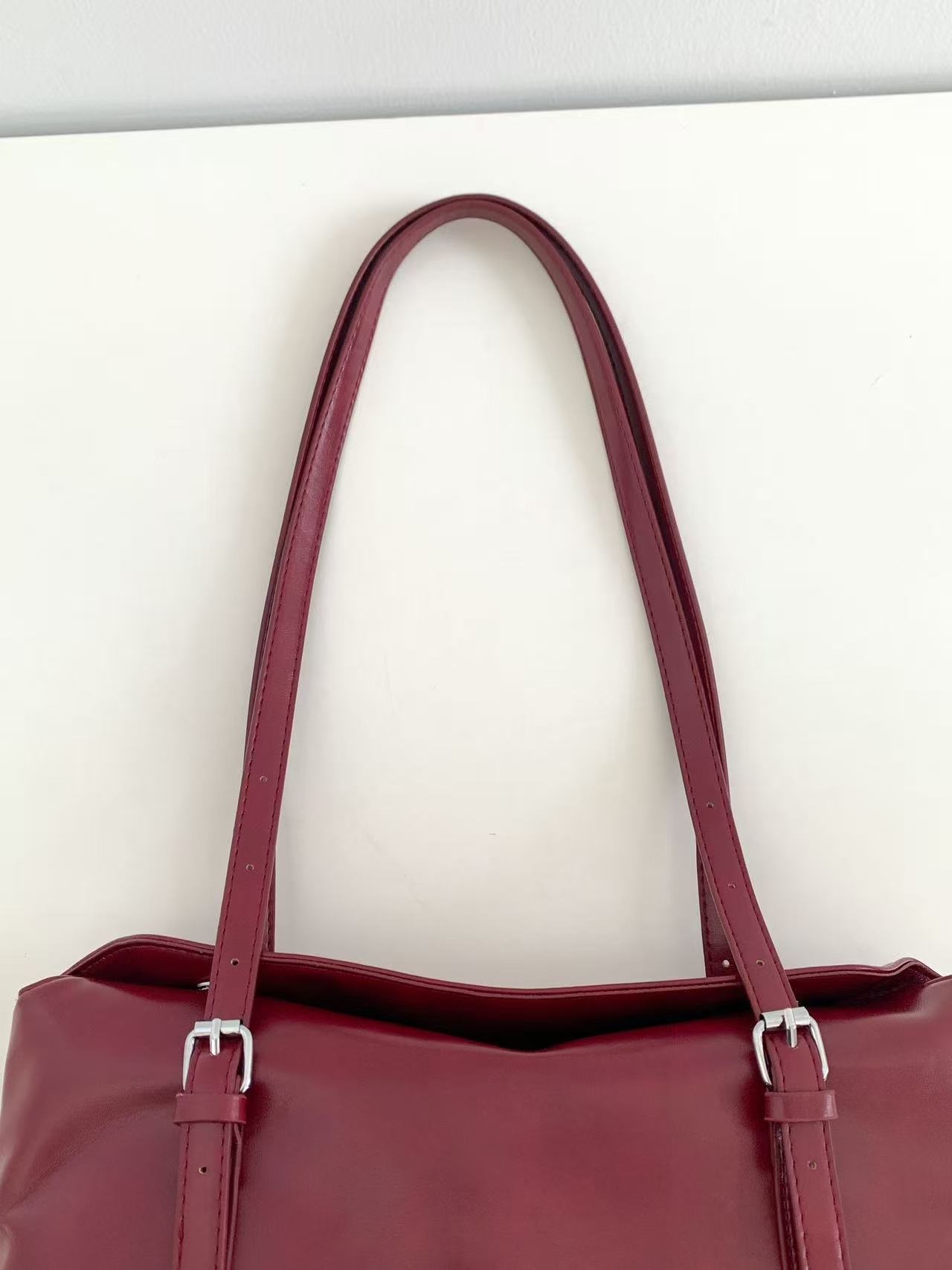 ストラップ付バックルスタッズショルダーバッグ | 詳細画像8