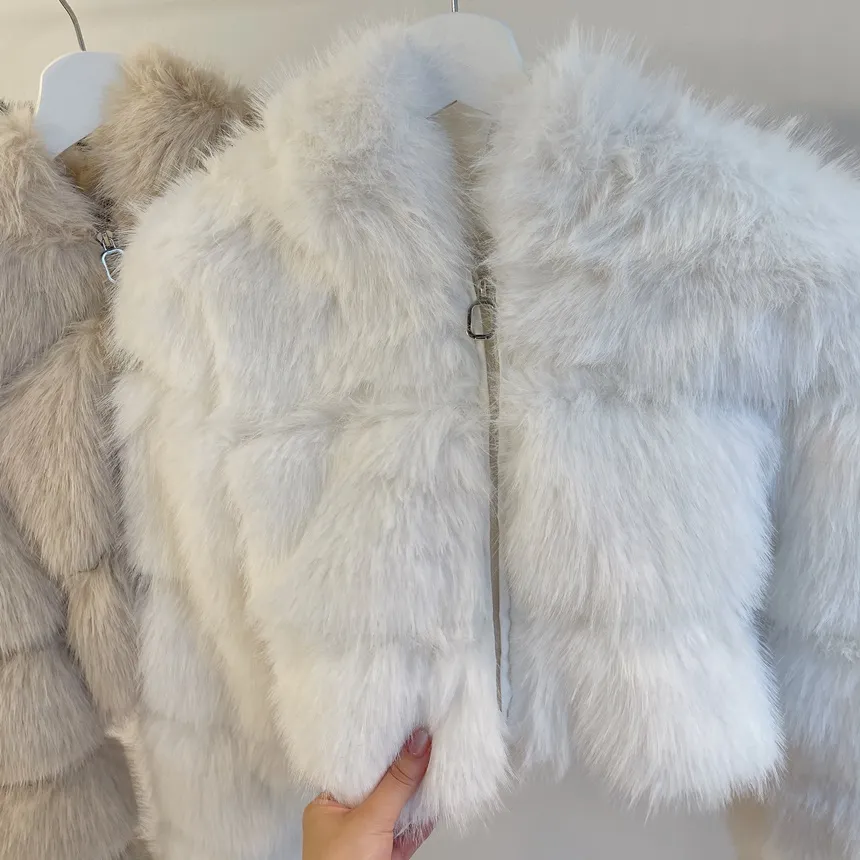 エコファーフードショートジャケット | mirangmirang | 詳細画像21