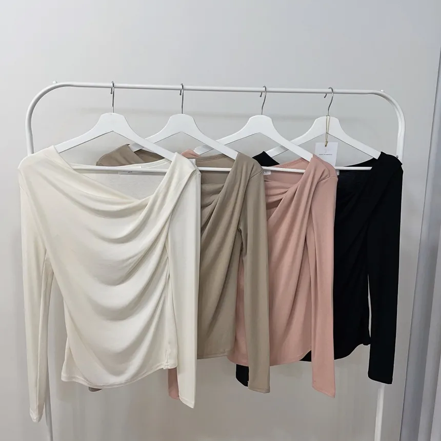 ドレープシャーリングスリムTシャツ | mirangmirang | 詳細画像67