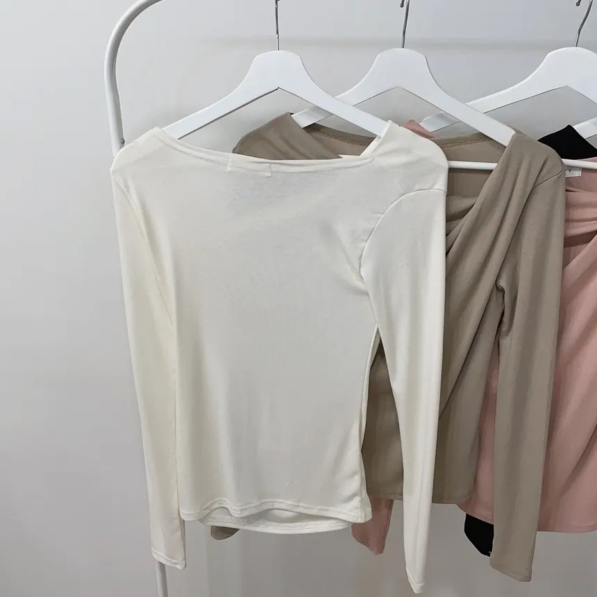 ドレープシャーリングスリムTシャツ | mirangmirang | 詳細画像69