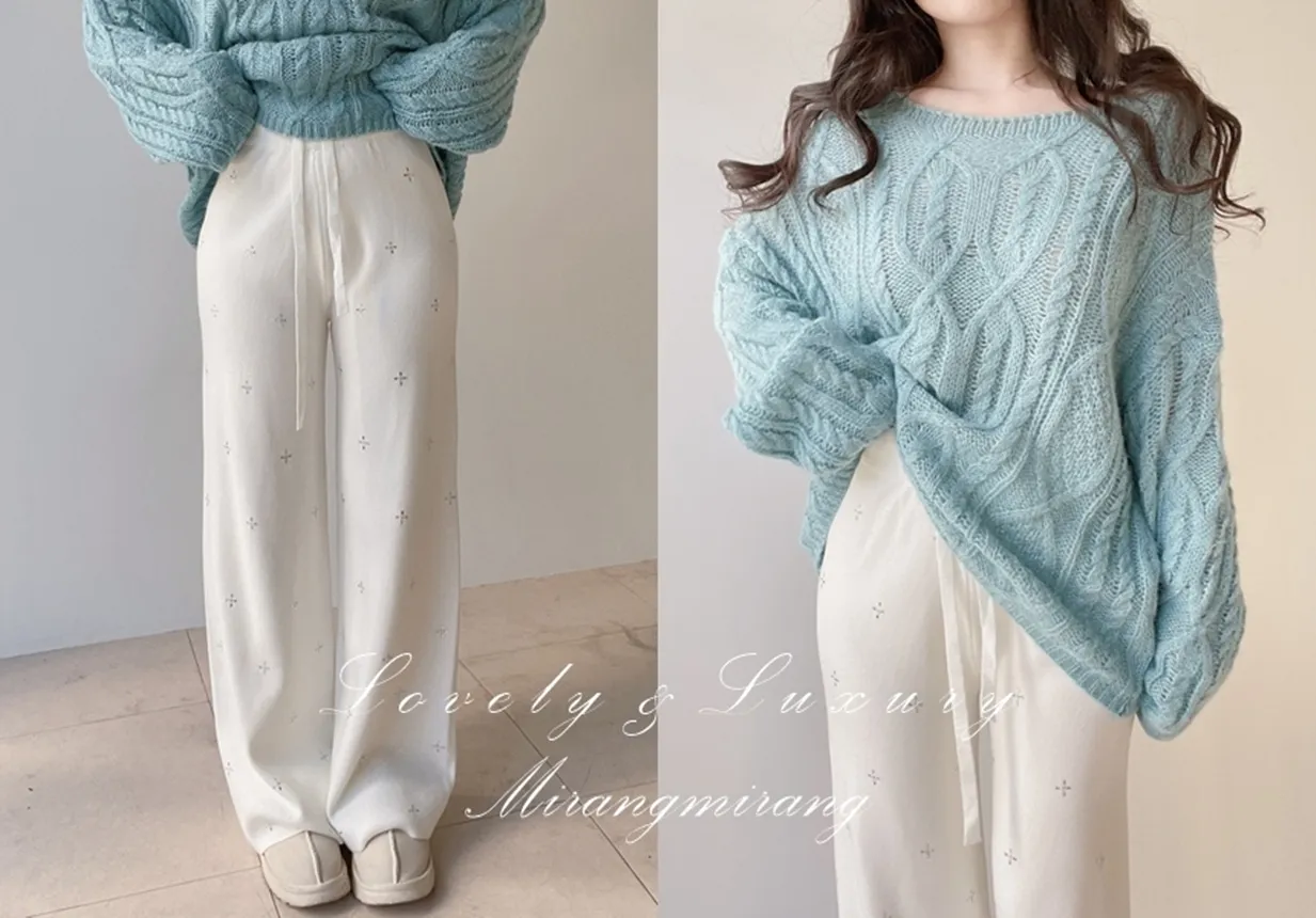 キュービックドローストリングパンツ | mirangmirang | 詳細画像1